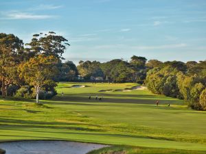 Royal Melbourne (East) 17th Fairway Above